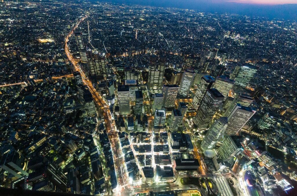 新宿の夜景