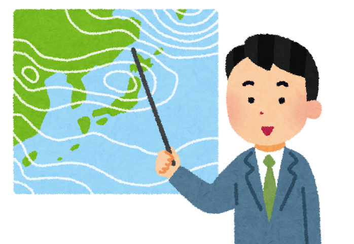 天気予報のイラスト